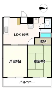 アビタシオン扇【3階】の間取り