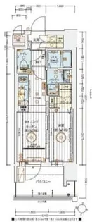 エステムコート名古屋セントリア【13階】の間取り