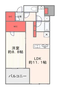 白金ザ・スカイ【35階】の間取り