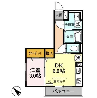 プロシード【3階】の間取り