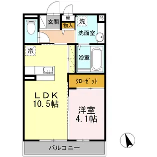 SIGNATURE 03 綱島【2階】の間取り