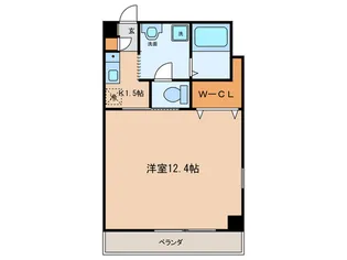 gaia【4階】の間取り