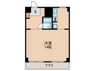 YOSHIDA BLD【1階】の間取り