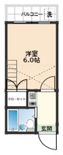 プロシード浦賀丘【2階】の間取り