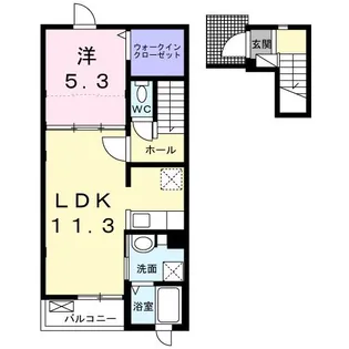 マルコ【2階】の間取り