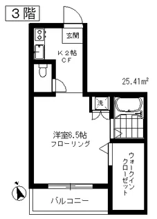 コンフォートシュー【3階】の間取り