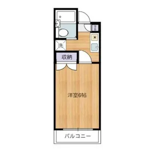 ヴィラ西調布【2階】の間取り
