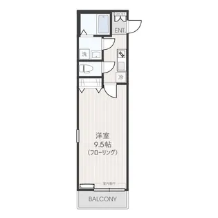 FUGA KAJIGAYA【2階】の間取り