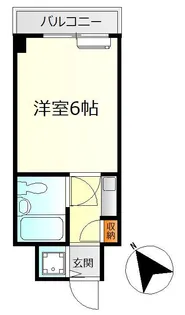 朝日プラザ呉センターコア【11階】の間取り