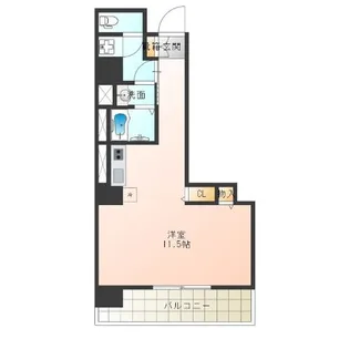 N Residence 新今宮【4階】の間取り