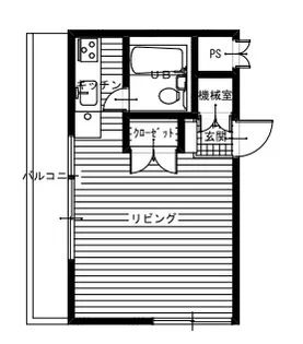 クレール本八幡【9階】の間取り