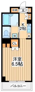 シャトーミニョン【1階】の間取り