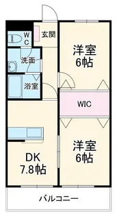 グリーントマト【2階】の間取り