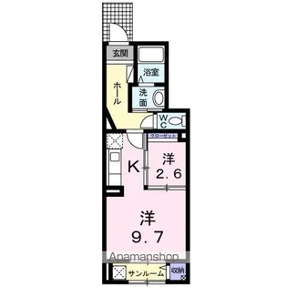 ナチュール【1階】の間取り