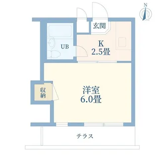 メゾンM.I【1階】の間取り