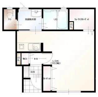 D BOX高橋町II【1階】の間取り