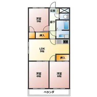 INNOCENCE【1階】の間取り