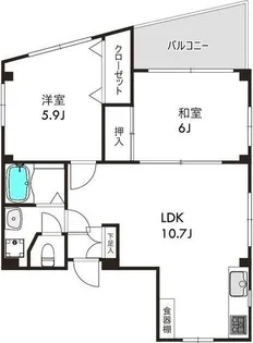 OTAYAビル【7階】の間取り
