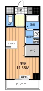 エスペランサ壱番館【6階】の間取り