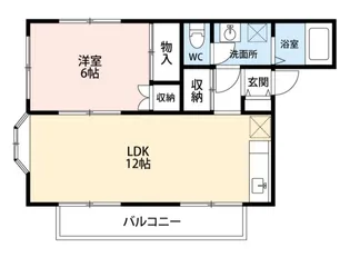 ハイツヴェルデ【2階】の間取り