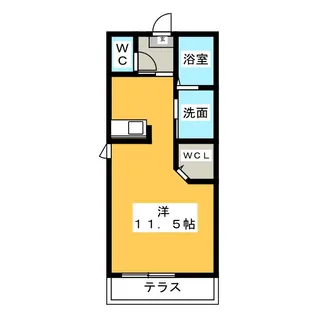 ドルチェ D棟【1階】の間取り