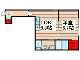 コディカス【1階】の間取り