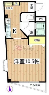 シャトレガーデンプレイス【3階】の間取り