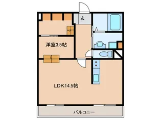 GRASIAS【1階】の間取り