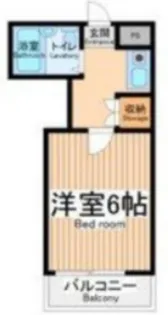ベルトピア小田急相模原【1階】の間取り