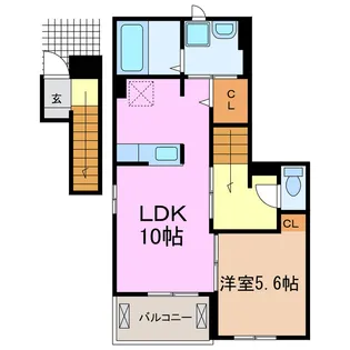 セレノ・K【2階】の間取り