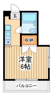 ジルバレー【3階】の間取り