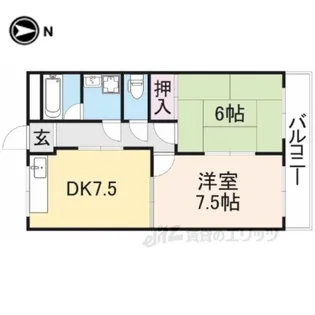 大塚ハイツ【3階】の間取り