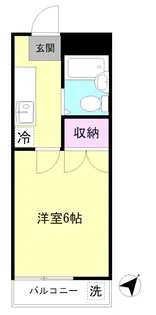 ハイツウェル【2階】の間取り