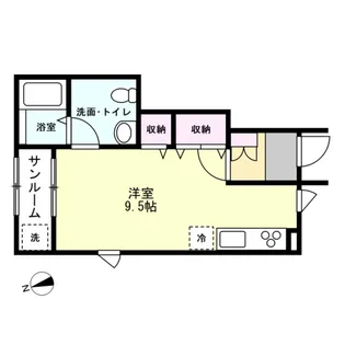 REVEI【1階】の間取り