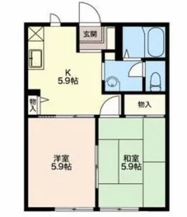 パストラル【1階】の間取り