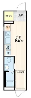 FULLEA神楽坂【4階】の間取り