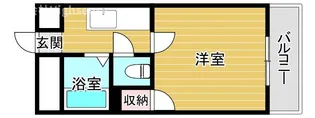 グリーンフィールド【3階】の間取り