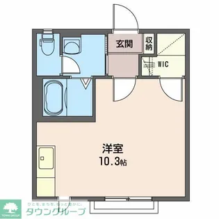 プランドールD【2階】の間取り