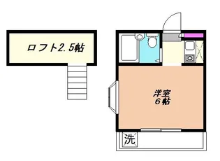 サウサリート21【1階】の間取り