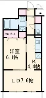 ブランヌーボー【1階】の間取り