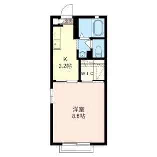 コンフォール【2階】の間取り