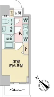 アステリ鶴舞テーセラ【12階】の間取り