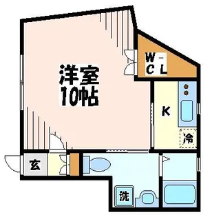 オーガスタ杉並(当社管理物件)【1階】の間取り