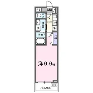 マリンコート【2階】の間取り
