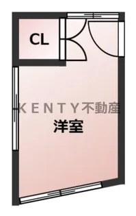瀧口アパート【2階】の間取り