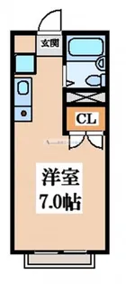 エステートピアナカガワ【1階】の間取り