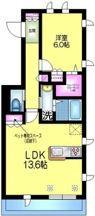グラン・ジュテ【2階】の間取り