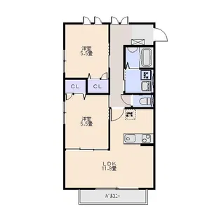 Vieenfamille W【2階】の間取り