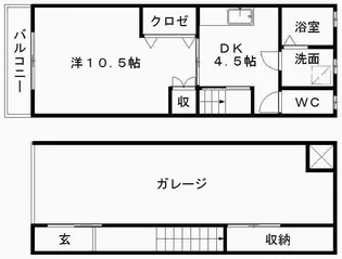 マクサー嶋津の間取り