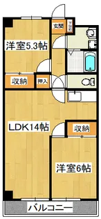 リアライズ市川原木【1階】の間取り